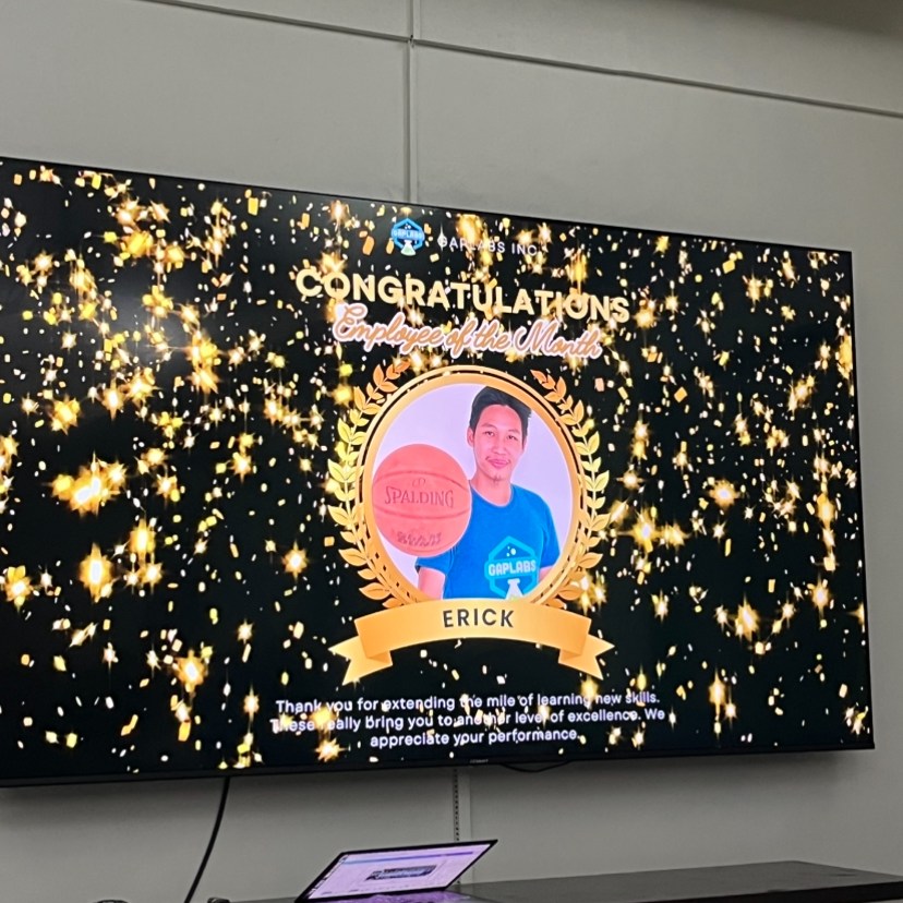Employee of the Month award, September 2024 — Impact Travel Group